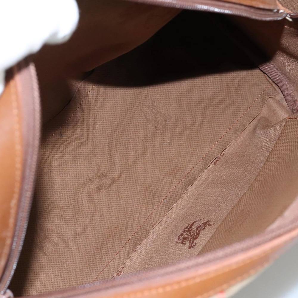 Burberrys Nova Check Hand Bag Canvas Beige Auth yk16410 - Picture 11 of 16